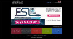 Desktop Screenshot of mergingselect.com
